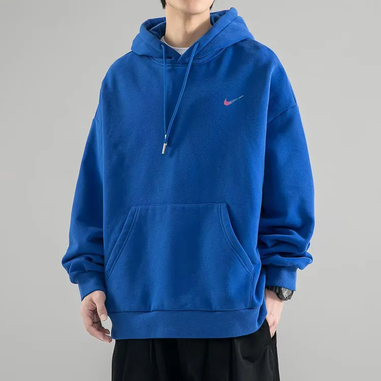 奥特莱斯官方正品秋冬大码男女士印花长袖卫衣套头情侣加厚保暖