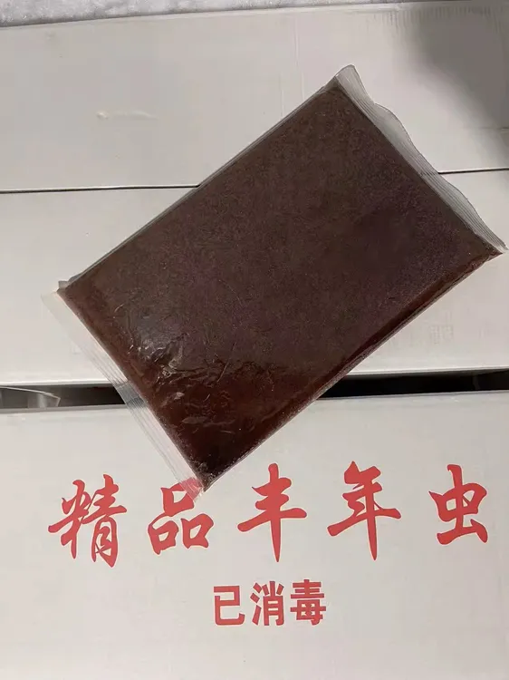 野生冰冻丰年虾渤海湾冷冻鱼食卤虫观赏鱼饲料