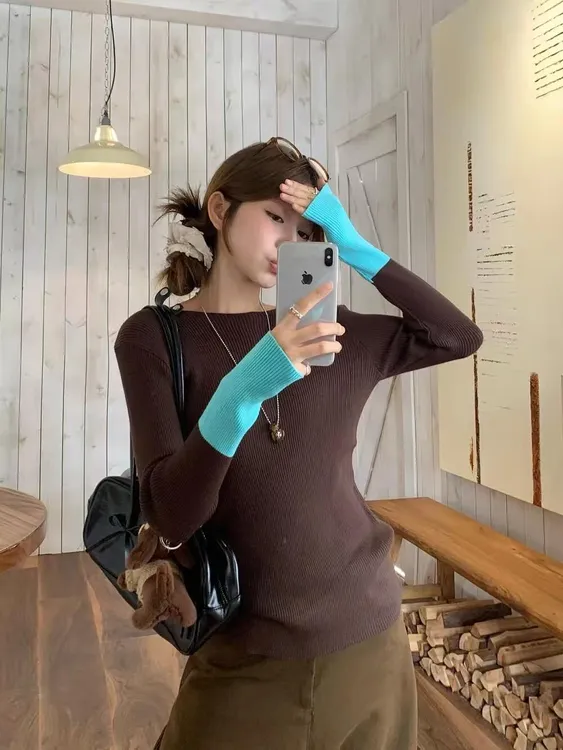 时尚套装两件套2025气质显瘦洋气休闲百搭性感辣妹外出上衣长裤女
