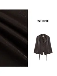 ZOZO HOME ｜茂林修竹系列挺括帅气皮衣q171845p