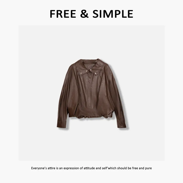 Free&Simple-‘维多利亚港’小众时尚港风系机车款个性外套-20007