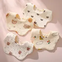 菲恬家口水巾（米-4966D21婴幼儿健步鞋）