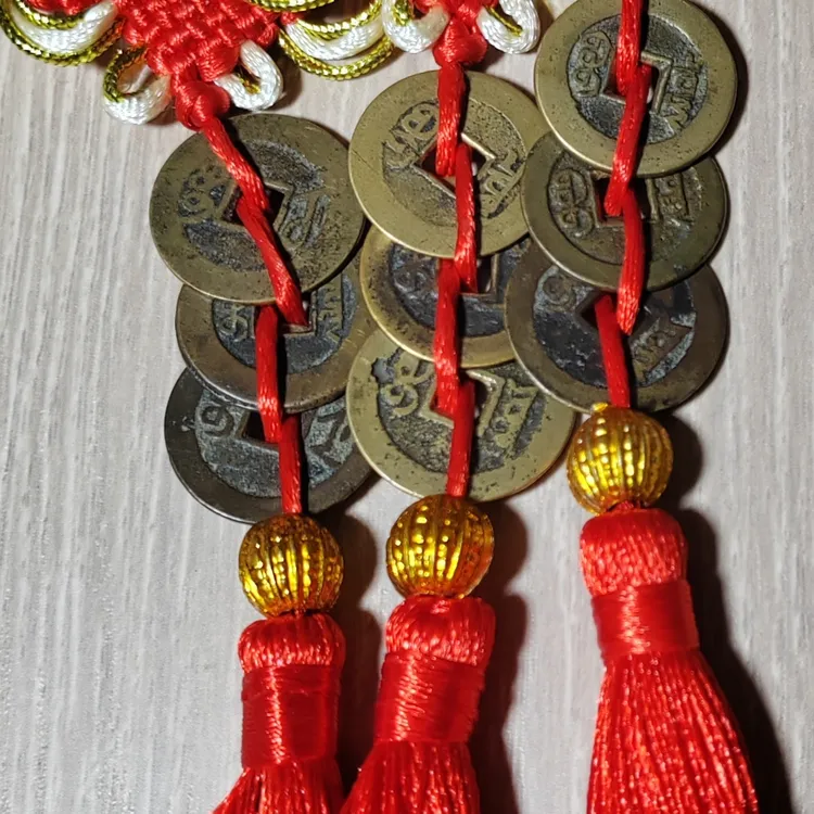 乾道嘉三帝钱真品古币《钱到家》挂件