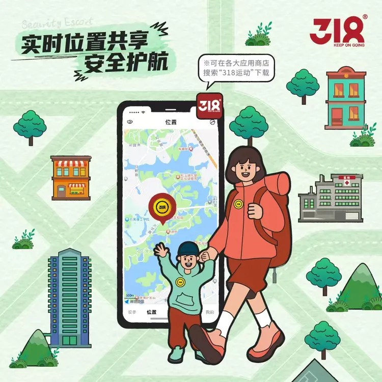 【亲子家庭】318运动对讲机T1+距离5000公里亲子情侣骑行自驾对讲