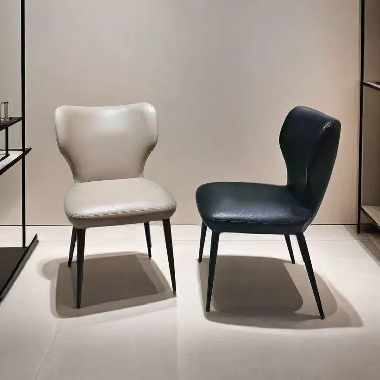 椅子摇椅轻奢餐桌椅餐厅酒店家用简约北欧式书桌椅书椅弹簧椅