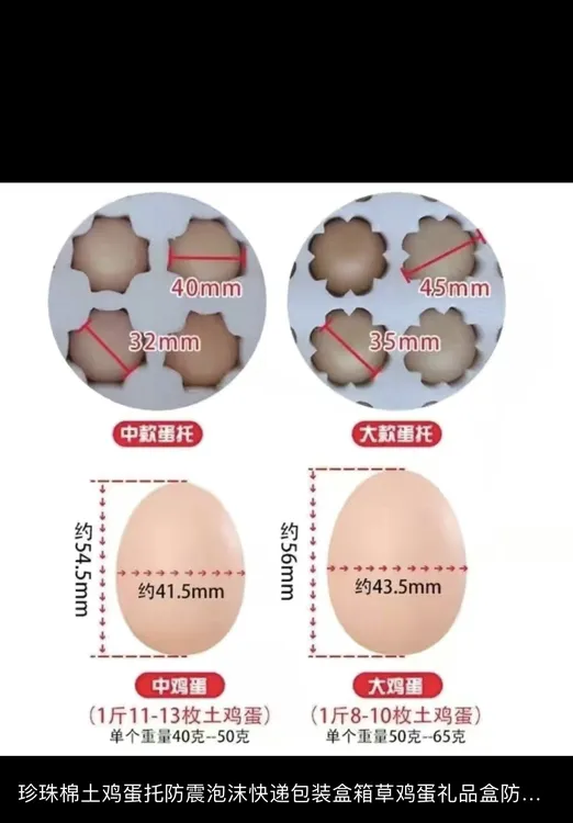 婆罗门鸡养殖场专用种蛋打包快递珍珠棉快递盒