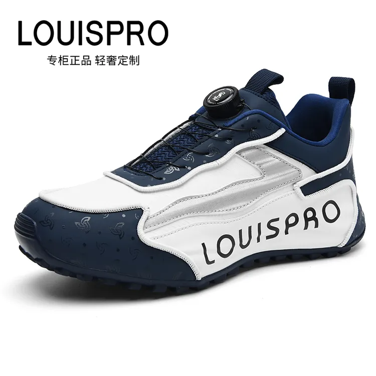 【LOUISPRO】设计师男士舒适百搭休闲运动增高黑科技纽扣包底鞋商品图