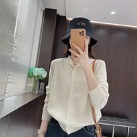 IMFLY金小金自制女装 针织衫DYW9887秋季新款韩系简约针织开衫