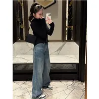 syna希娜 绵羊毛修身通勤风连帽长袖针织帽衫