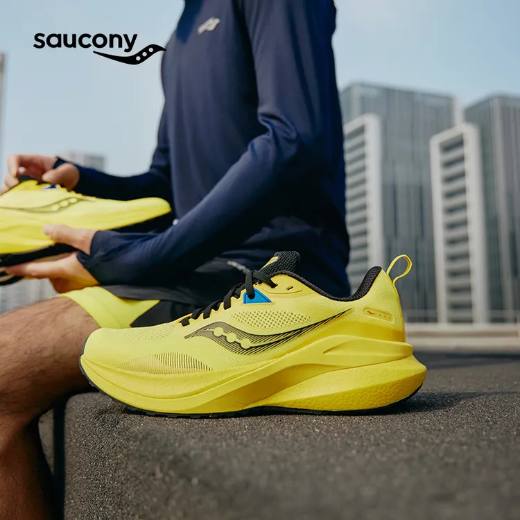 Saucony索康尼MARSHAL率途稳定支撑缓震透气跑鞋训练专业运动鞋