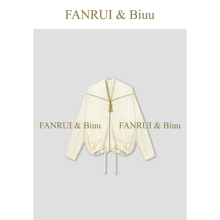 FANRUI/泛芮「贝贝biuu」秋季新款时尚原创设计感洋气外套女B17490