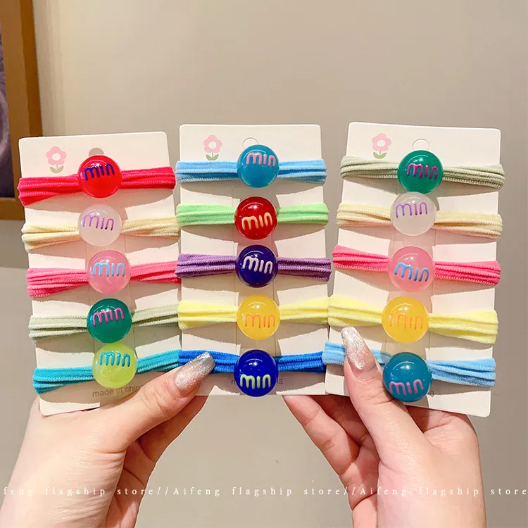 甜美风发圈发绳民族风朋克风瑞丽风原创设计2025女手工柔软小学生