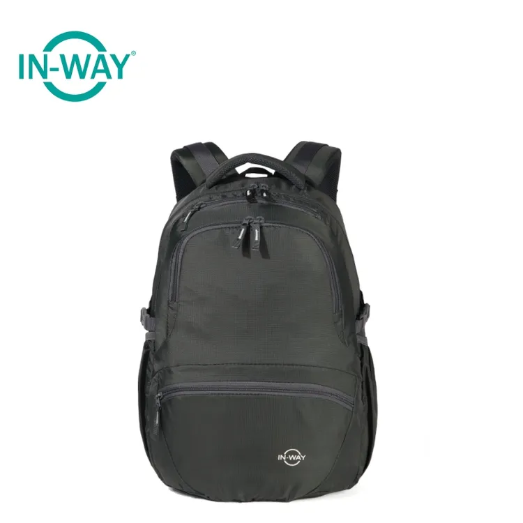 INWAY盈威防水休闲背包学生户外登山旅游野营徒步双肩包