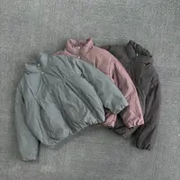 加厚短款立领羽绒服宽松韩版上衣连帽外套潮流百搭日常时尚通勤款