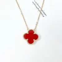 95新 梵克雅宝 安洁利严选四叶幸运系列/SK0124455 项链