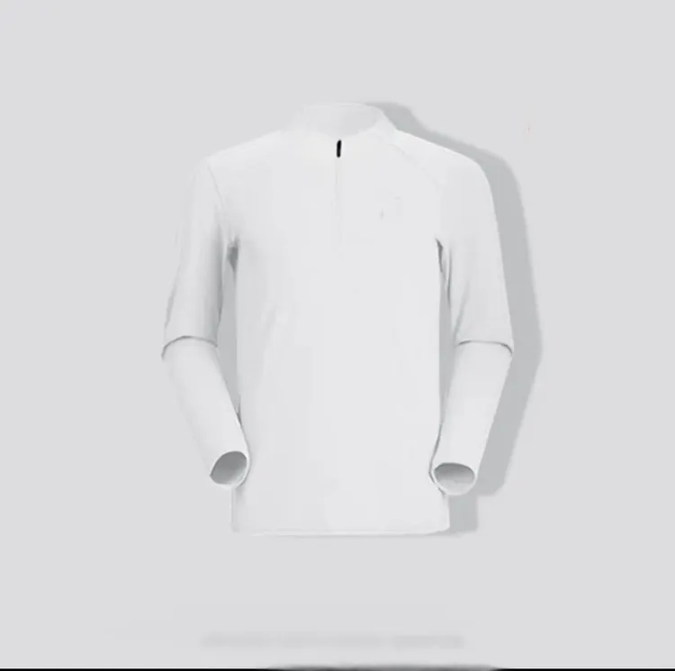 25年新款男女同款长袖时尚百搭户外运动半拉链长袖1003