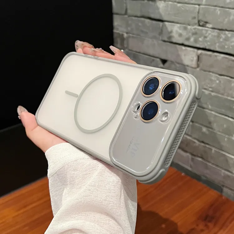 磁吸创意个性ins镜头全包适用iPhone11/12/13/14/15/16手机壳防摔