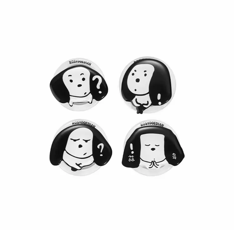 LUSI同款耳机狗磁吸支架卡通可调节创意小情绪支架懒人桌面磁吸