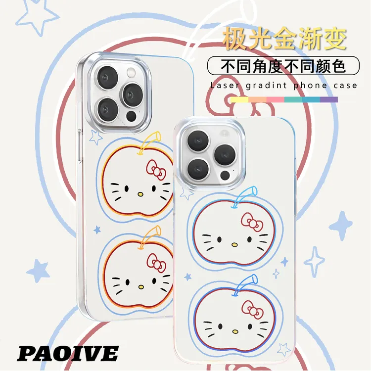 HelloKitty适用苹果华为vivo一加iPhone小米红米极光手机壳