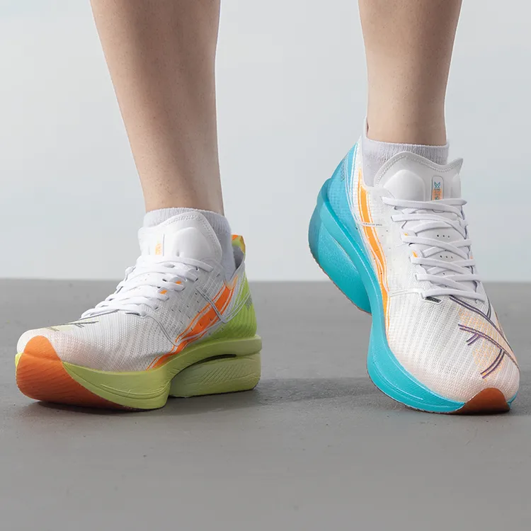 【琥珀流光】特步跑鞋160X 6.0 PRO男鞋马拉松缓震透气碳板鞋运动鞋