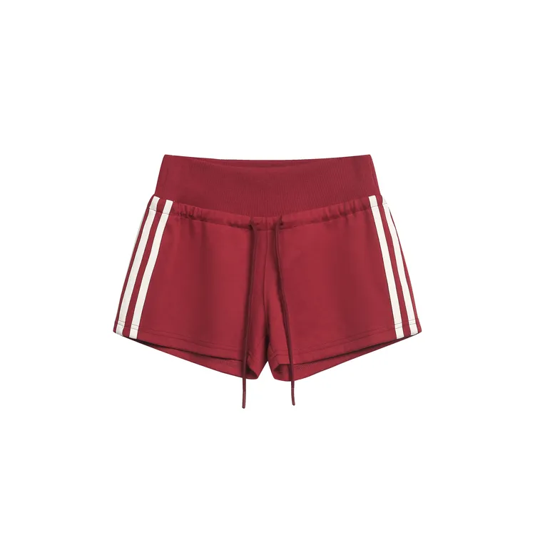 美式复古运动休闲短裤女夏季新款设计感紧身微弹辣妹裤