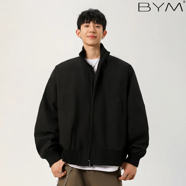 冬季立领羽绒服男2025新款青少年机能风防风抗寒宽松加厚保暖外套