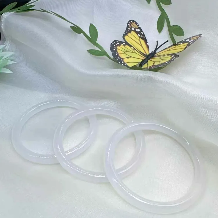 非金属玻璃手镯 圈口58-59mm甜美风植物花卉仙气精美气质镯子