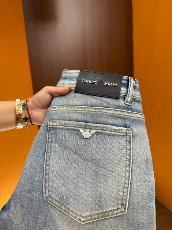 6067--男士夏季修身小直筒牛仔裤2025新款