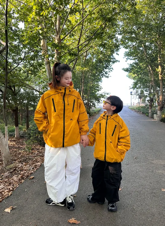 XXJ  2259 机能冲锋【登山者】街头酷盖绣花冲锋衣秋冬三防外套