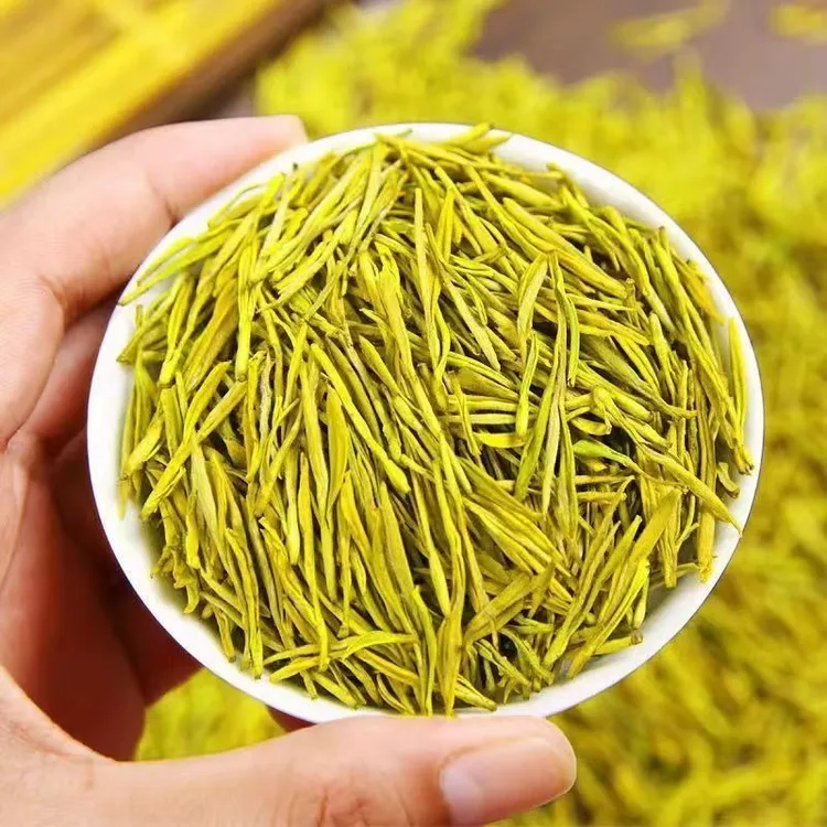 黄金芽明前新茶高山春茶黄金叶浓香型绿茶