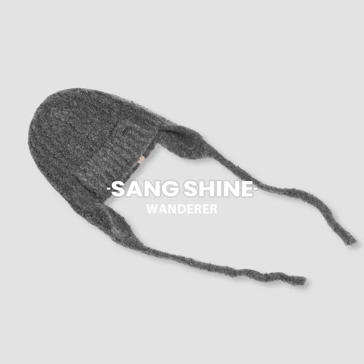 【漫游者】羊毛护耳雷锋帽含羊毛可调节护耳可爱毛线帽锁温保暖