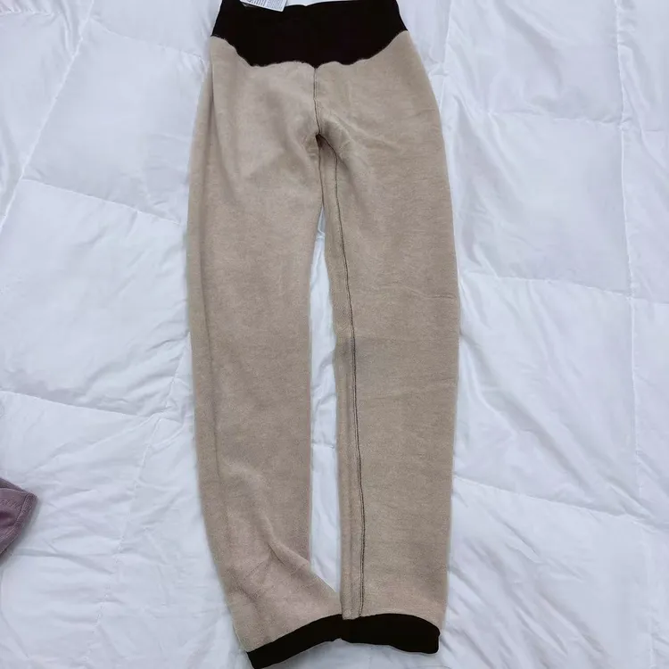 贴身舒适加绒女秋冬保暖裤加厚紧身透气打底裤2257塑性 芭比裤