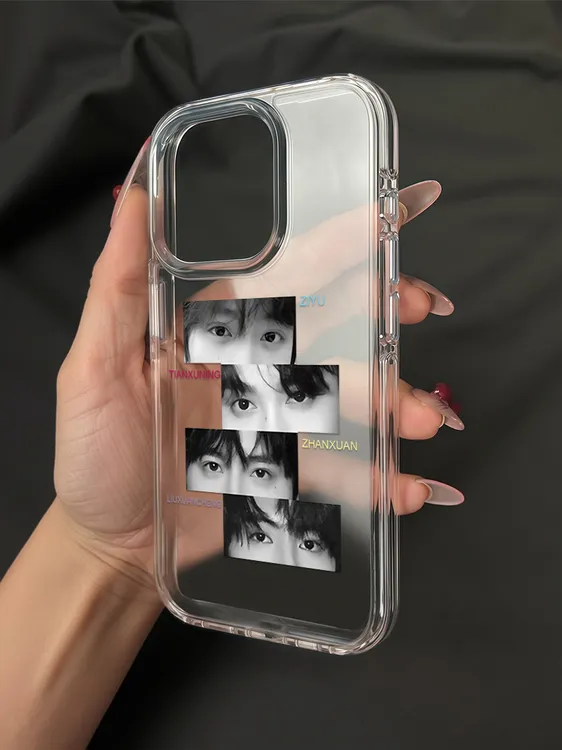 四人眼神适用苹果16pro小米oppovivo华为p70iPhone13/14/15太空壳