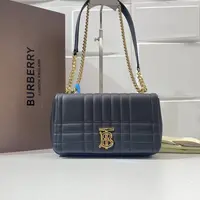 99新 BURBERRY/博柏利 思斯专属 巴宝莉口盖单肩包 THYX2110