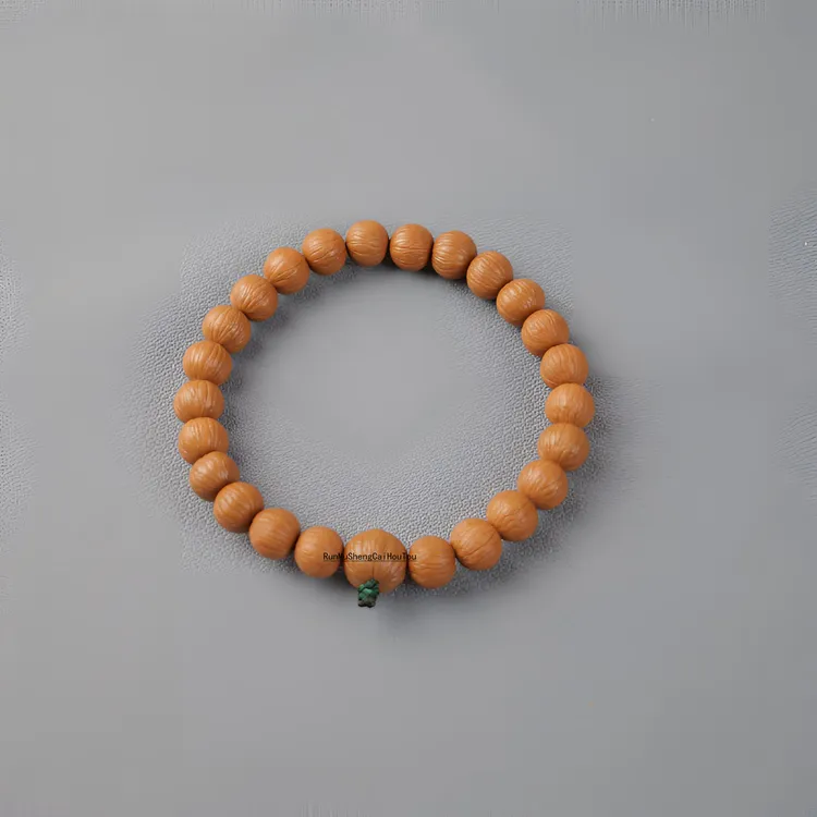 猴头核桃【精品凤羽小手持】原皮原色无修 文玩核桃 猴头手串