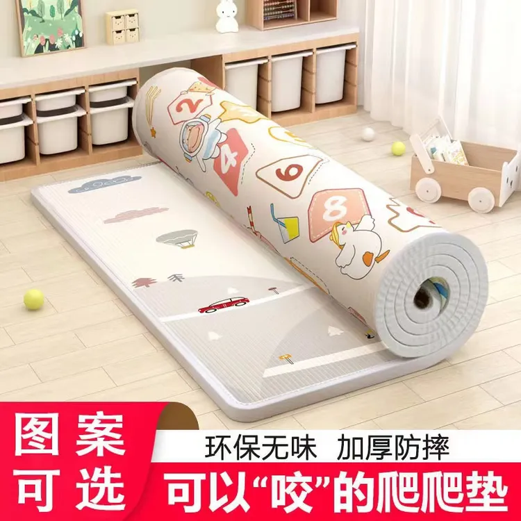 爬行垫整张加厚婴儿家用客厅爬爬垫无味隔凉拼接泡沫地垫