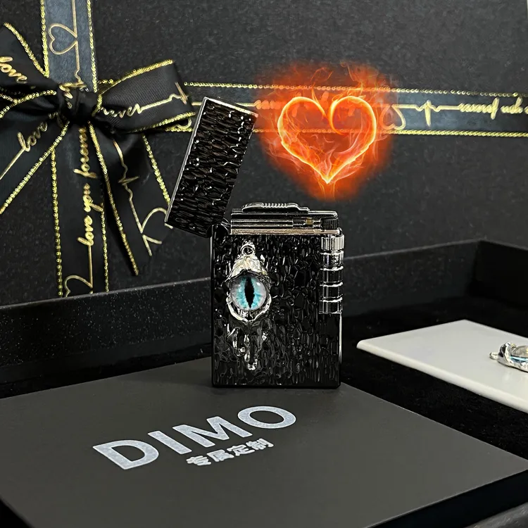【DIMO】七夕情人节礼物送男朋友高颜值打火机礼盒恶魔之眼生日创意