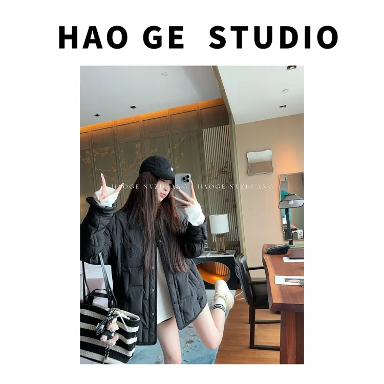浩哥严选●温泉小鹅包HGQ5YRF3965A鹅绒服预时尚休闲款秋冬设计感