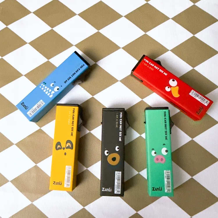 ZunLi新款卡通脸谱高颜值高档金属直冲防风可充气打火机