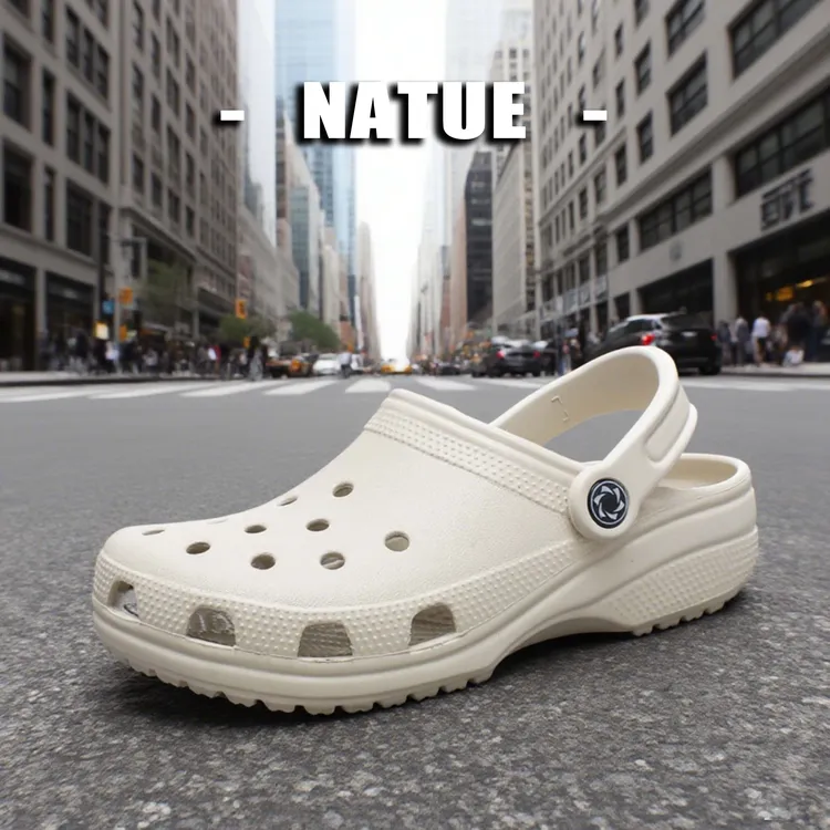 经典平底款(2厘米)成名款洞洞鞋，舒适大平底防滑洞洞鞋情侣洞洞鞋