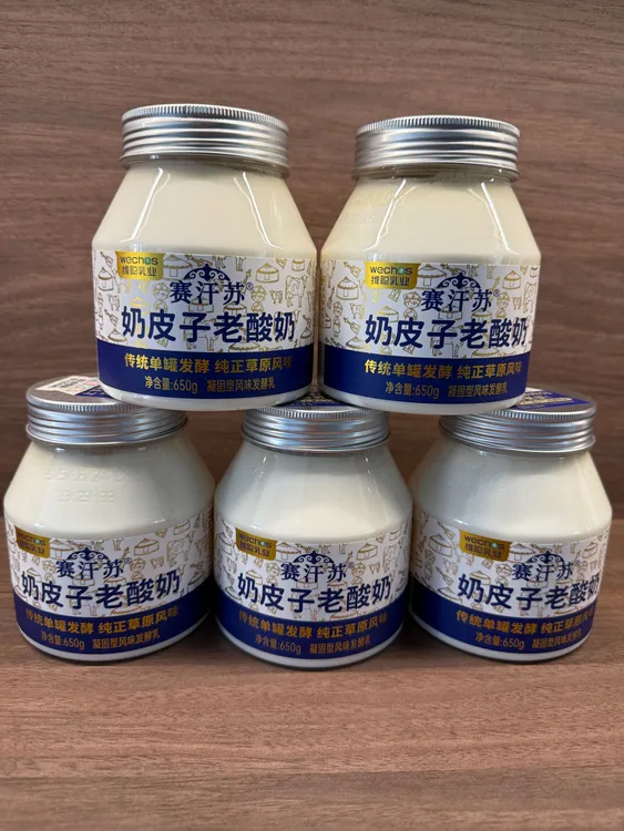 赛汗苏奶皮子650g*1桶维聪乳业塞汗苏奶皮子赛汗苏奶皮子酸奶
