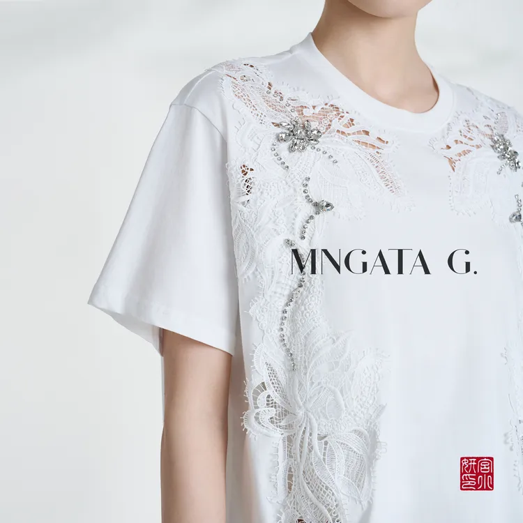 MNGATA G.宫小妍【云裳】纯棉夏日新中式中国风休闲百搭上衣5012556