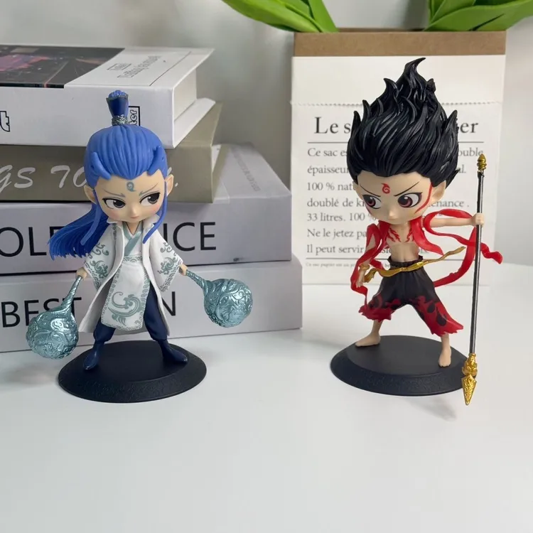 现货手办哪吒魔童闹海玩具Q版公仔哪吒实物拍摄支持一件代发