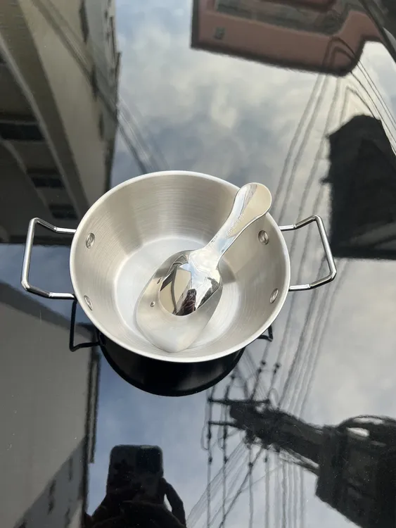  超萌可爱不锈钢双耳碗+卡沙巴拉勺