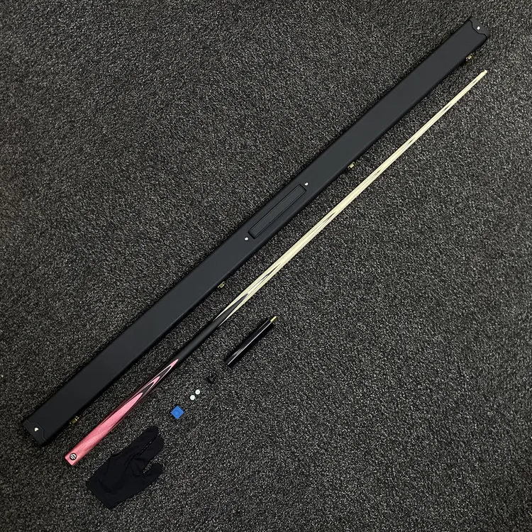 神匠系列 紫霞台球球杆中式八球一体通体杆斯诺克发力通透稳定拼