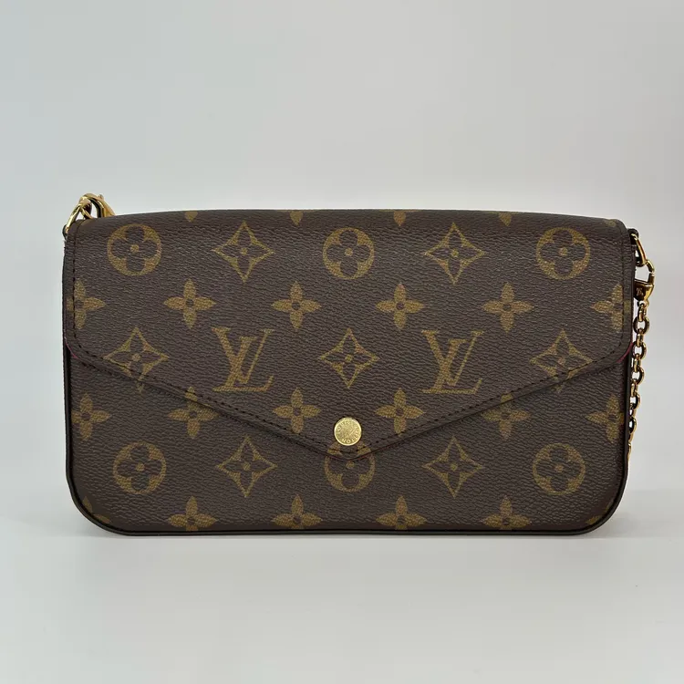 95新 LouisVuitton/路易威登 LV三合一链条斜挎包98新