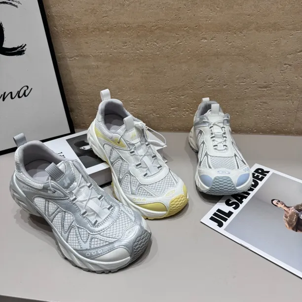 巴宝秀夏季新款老爹鞋百搭女鞋时尚潮流运动鞋休闲鞋情侣男鞋灰色