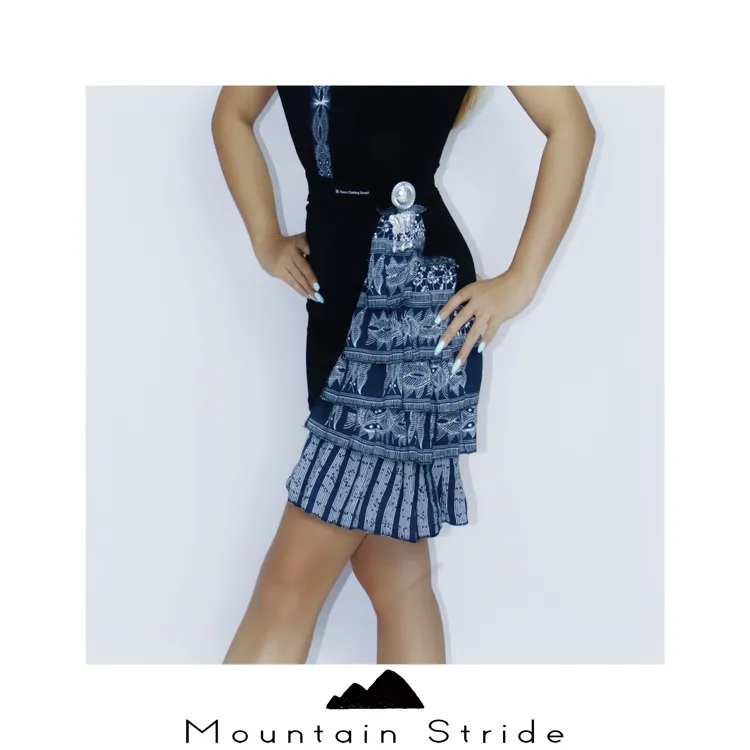 履定制 苗乡之履2.0 蜡染包裙