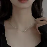 合金项链 林金亚｜双扣项链