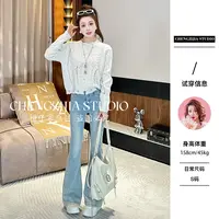 【裴诗婷】橙子studio【七巧板】MY0704泼墨下摆破洞毛衣